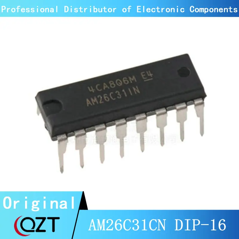10pcs/lot AM26C31CN DIP AM26C31 AM26C31C AM26C31IN DIP-16 chip New spot