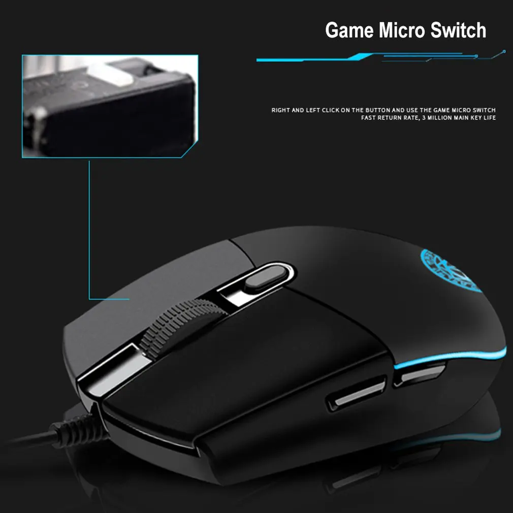 Usb кабель красочная оптическая игровая мышь бизнес компьютер офис домашняя мышь компьютерные аксессуары
