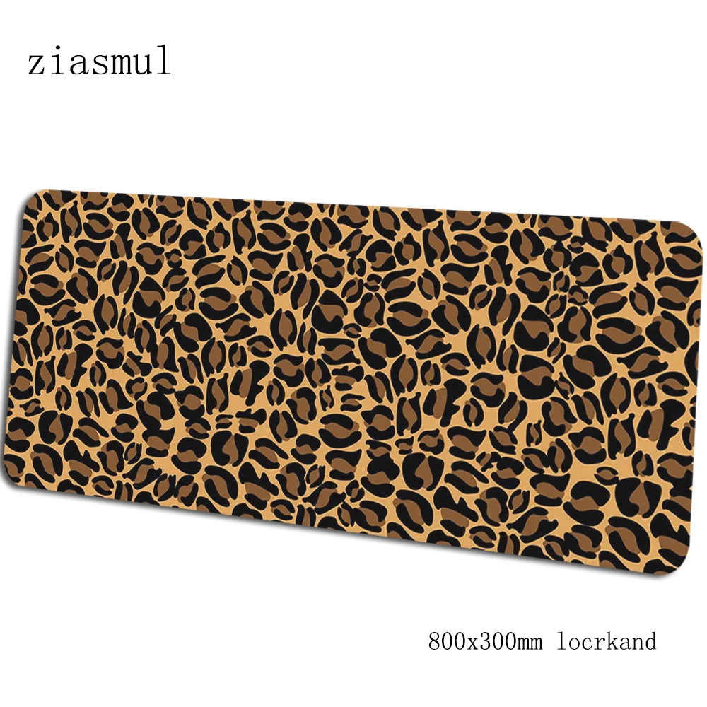 Cheetah украшенный принтом коврик для мышки 800x300x3 мм Инди поп коврик для мыши геймер геймпад геймер профессиональный игровой коврик для мыши Настольный коврик офисный коврик - Цвет: pattern 1