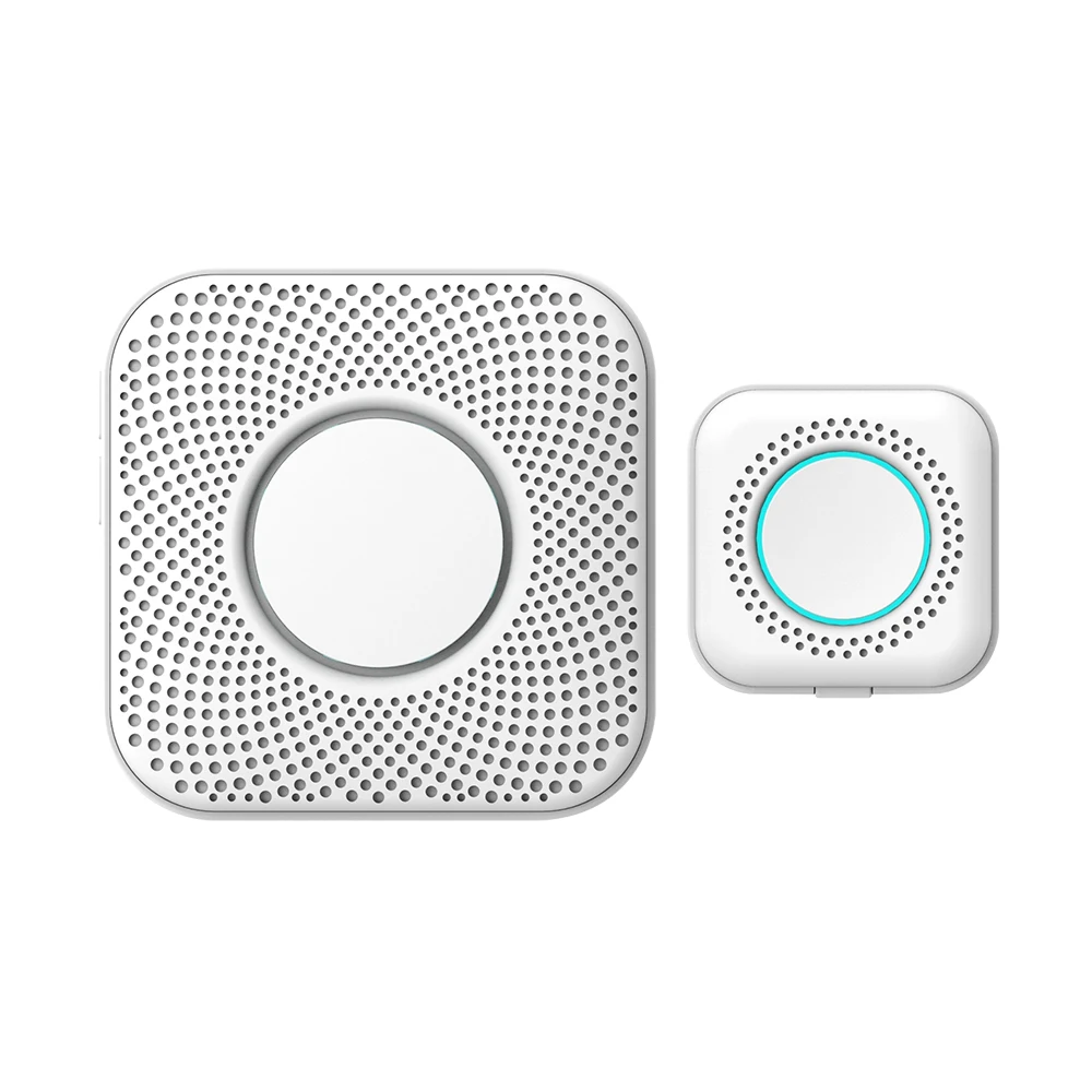 Умный беспроводной дверной звонок для домашней безопасности приветственный с