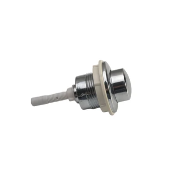 

Tank Accessories Push Switch Bathroom Toilet Button Universal Rod Cover Water Saving Mounting Hole Round Single Press Vintage