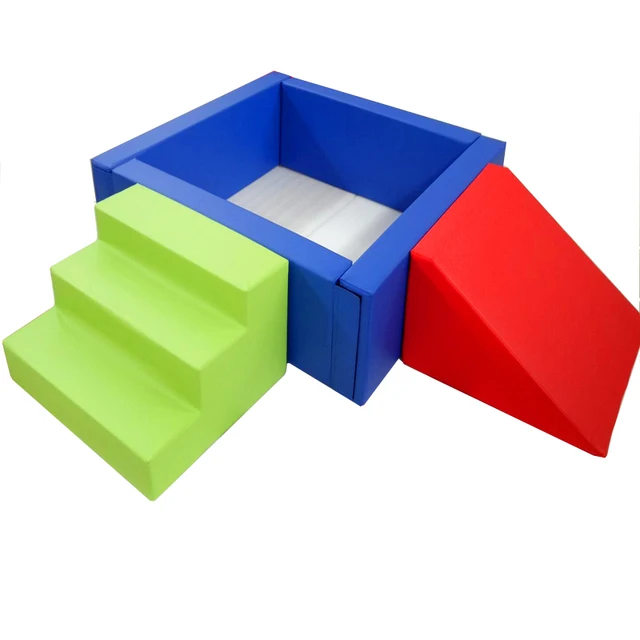 YLWCNN Customized Ocean Balls Pool Play Fence & Accessories Play Toys Soft Playground Park Small PU & Foam Pit With SlideS159 1