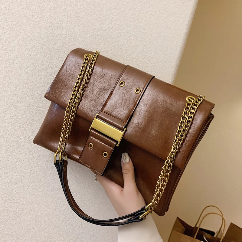

Good Quality Soft PU Leather Crossbody Bags For Women 2019 Small Chain Shoulder Messenger Bag Lady Handbags and Purses