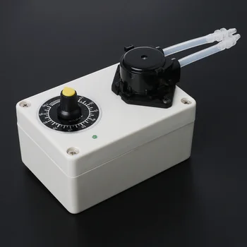 

DC 12V Dosing Pump Speed Adjustable Peristaltic Pump For Aquarium Lab Water Drop Ship Support