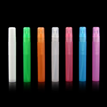 

100psc Clear Matte Plastic Perfume Dispensing Spray Perfume Pen Test Tube Small Bottle Disinfected water