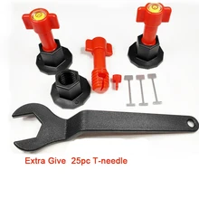 24 шт./компл. плитка для пола и стен выравнивание системы уровня клинья выравнивание плитка разделитель локатор разделитель Плоскогубцы со сменными стальными иглами