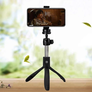 

New Selfie Stick Tripod Phone Holder Portable with Bluetooth Wireless Remote Shutter DOM668