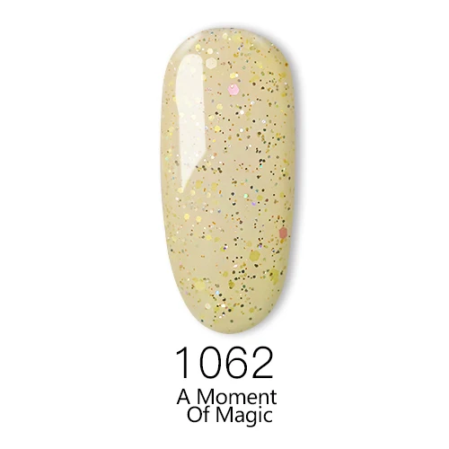 Kismart 15 мл большая бутылка Гель-лак для ногтей УФ/светодиодный Гель-лак для ногтей отмачиваемый Гель-лак для ногтей верхнее покрытие лак для ногтей - Цвет: 1062