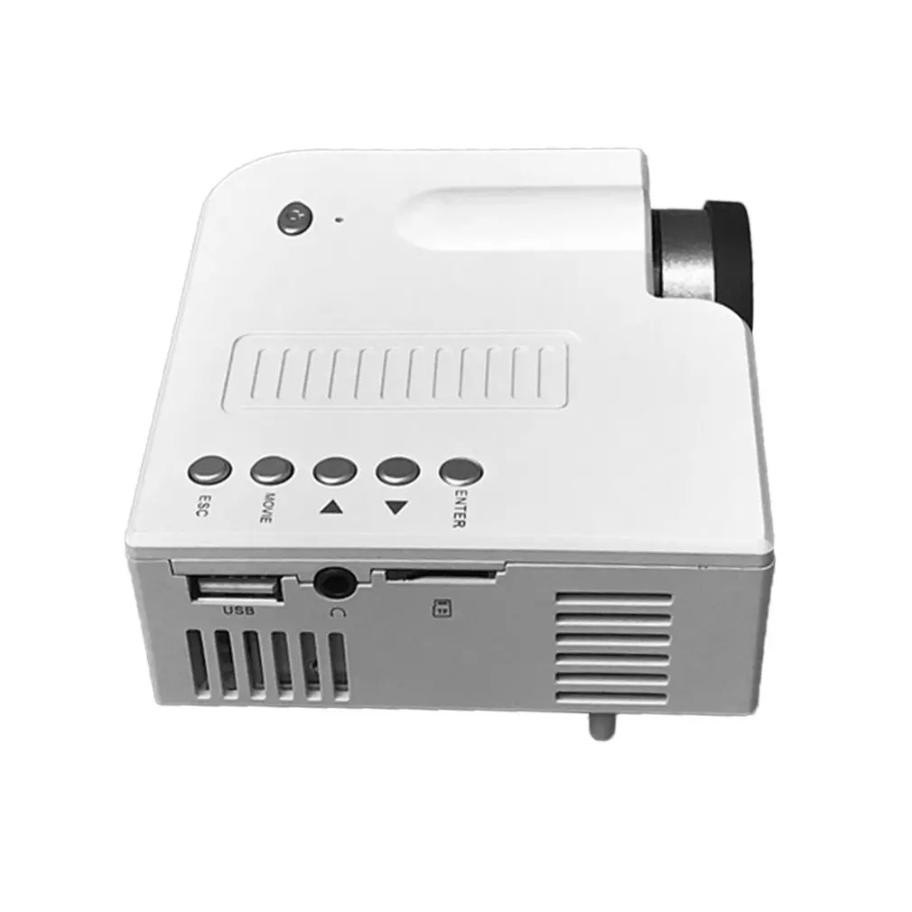 UC28B+ домашний Мини Миниатюрный портативный проектор 1080P HD Проекционный мини светодиодный проектор для домашнего кинотеатра