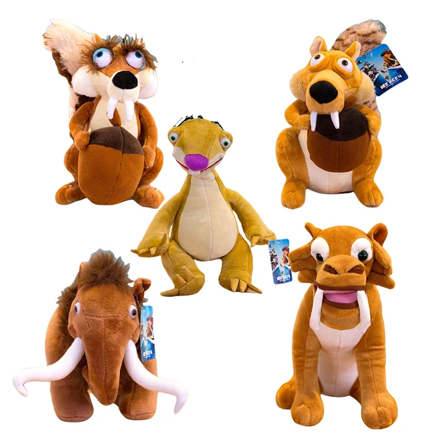 Ice Age Stuffed Animals | Sid Ice Age Plush Toy | Stuffed Sid Ice Age | Ice  Age Diego Toy - Movies & Tv - Aliexpress
