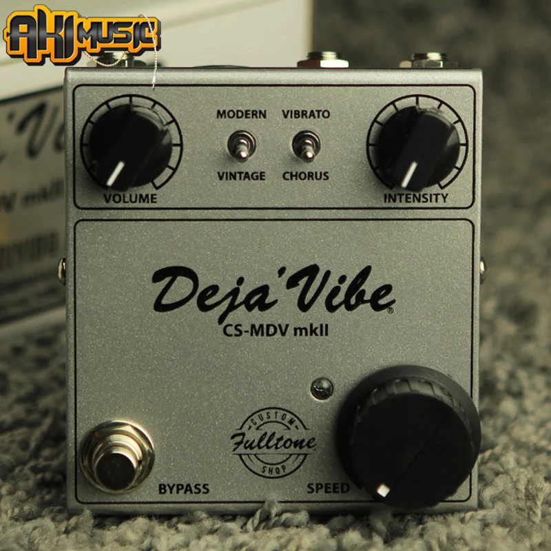 

Новый Fulltone Custom Shop Mini Dejavibe Mk2 хор вибрато эффект