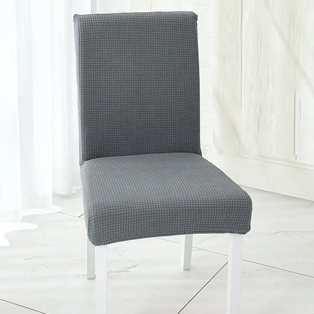 Fodera per sedia elastica impermeabile con schienale coprisedie per sala da pranzo coperture Jacquard per sedie per cucina banchetto in Hotel per matrimoni 5