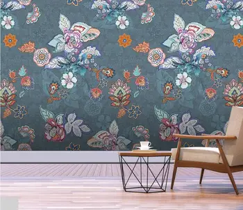 

CJSIR Custom Mural Wallpaper 3D Oil Painting Flowers Birds Wall Painting TV Background Wall Decor Wall Papers Home Decors