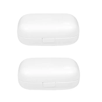 

Portable Toothbrush Disinfection Machine UV Toothbrush Disinfection Box Electric Toothbrush Cap Toothbrush Box(2PCS)