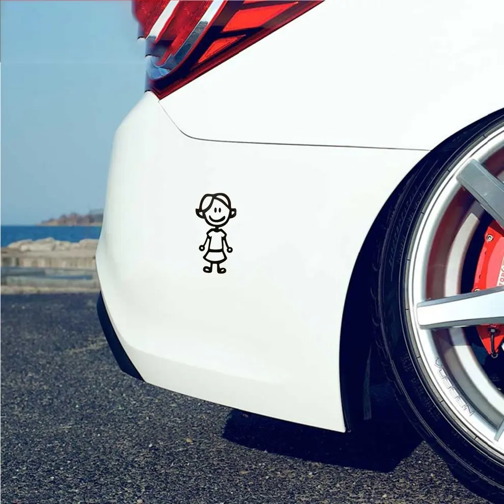 Креативная забавная семейная наклейка на стену для домашнего декора