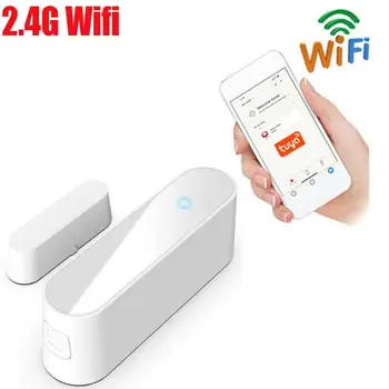 

Tuya Smart WiFi Door Sensor Door Open / Closed Detectors Compatible With Alexa Google IFTTT Tuya APP