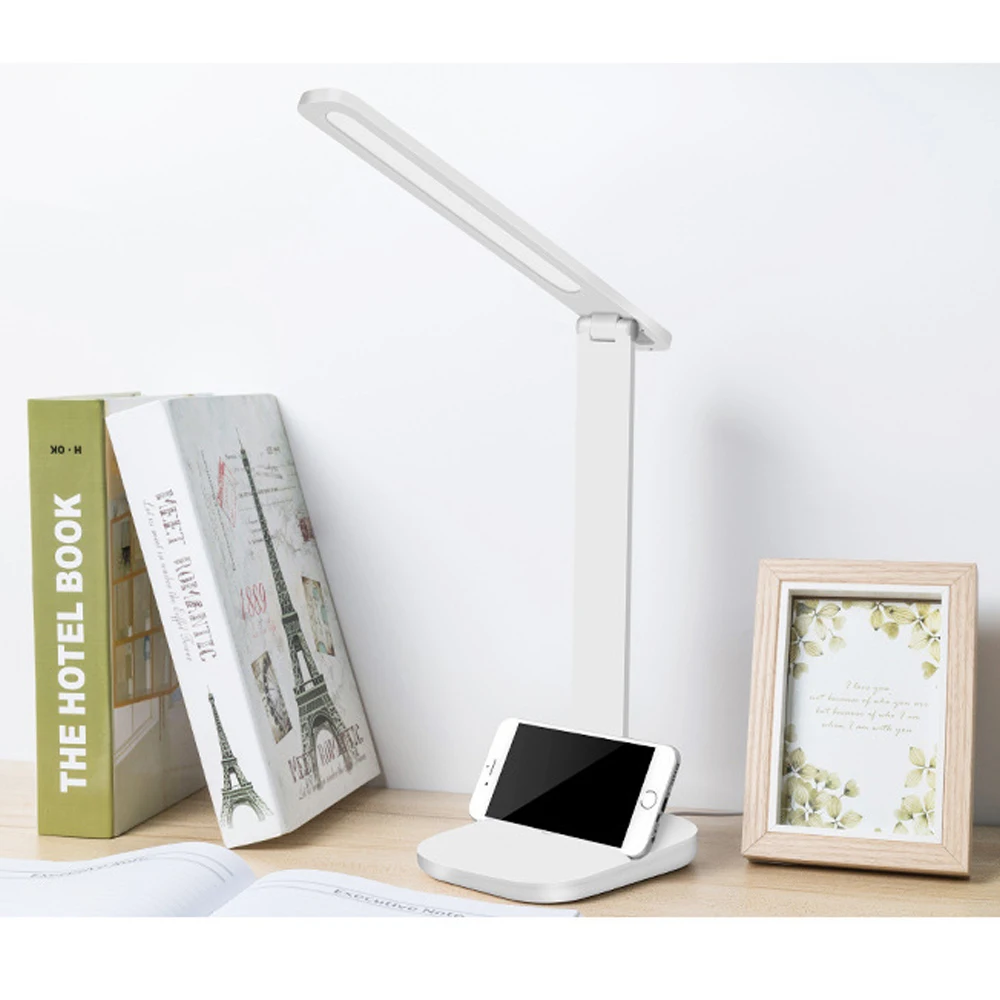 

7W Sensor Touch LED Table Lamp Touch Controll Brightness Adjustable USB Rechargeable Reading Eye-Protect Led Lamp Hot