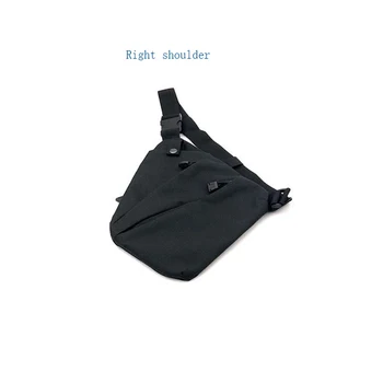 

Black Tactical Bag Multifunctional Concealed Storage Gun Bag Holster Right Shoulder Bag Anti-theft Bag