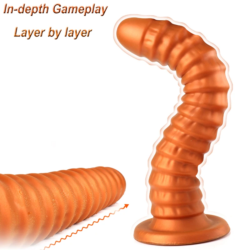 Billig 13 14 zoll lange anal plug große silikon dildo mit saugnapf Butt plug anus expansion stimulator große anal perlen erwachsene sex spielzeug für frau männer