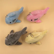 Плюшевые брелоки Акула мягкая игрушка кукла, Мини Маленькие океанические брелки для ключей "Животные" цепь подвесные плюшевые игрушки, свадебные игрушки для детей