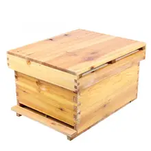 Ящик для пчеловодства, медовый улей, деревянная коробка для пчеловодства, коробка для пчеловодства, 10 рамок, ящик для пчеловодства, набор для пчеловодства