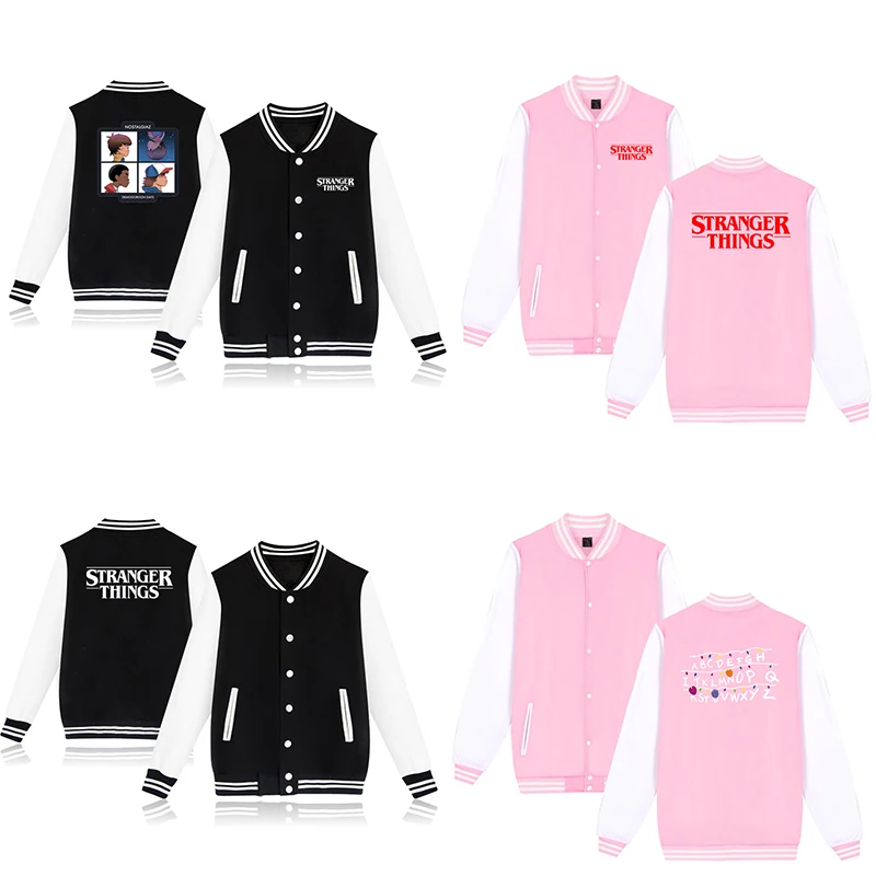 Модная детская толстовка для мальчиков и девочек очень странные дела пальто