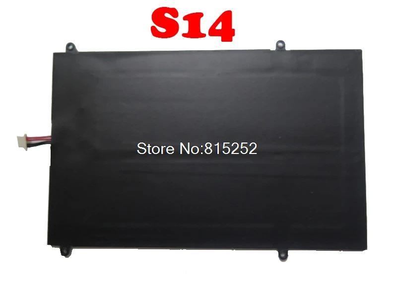 

Laptop Battery For Haier S14 NV-40110175 H-40110175P PL3588106P-2P 3.8V 8000mAh 34.2Wh 5PIN