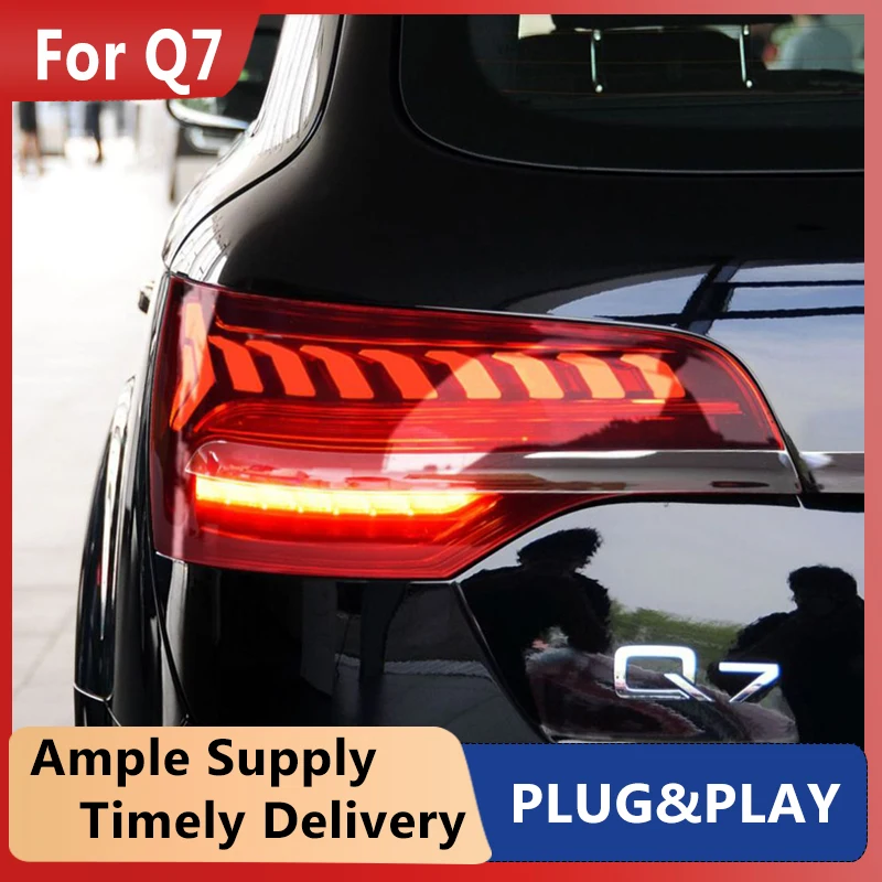 

Car Styling Tail Lamp for Audi Q7 Tail Lights 2006-2015 Q7 LED Tail Light DRL Brake Reverse Stop Lamp Automotive Accessories