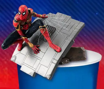 

Japanese anime figure original The avanger spiderman/Captain American/Iron man action figure collectible model toys for boys