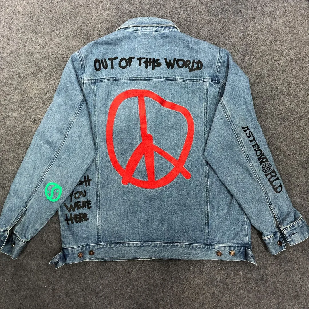 19ss Astroworld Jeans Jackets Travis 