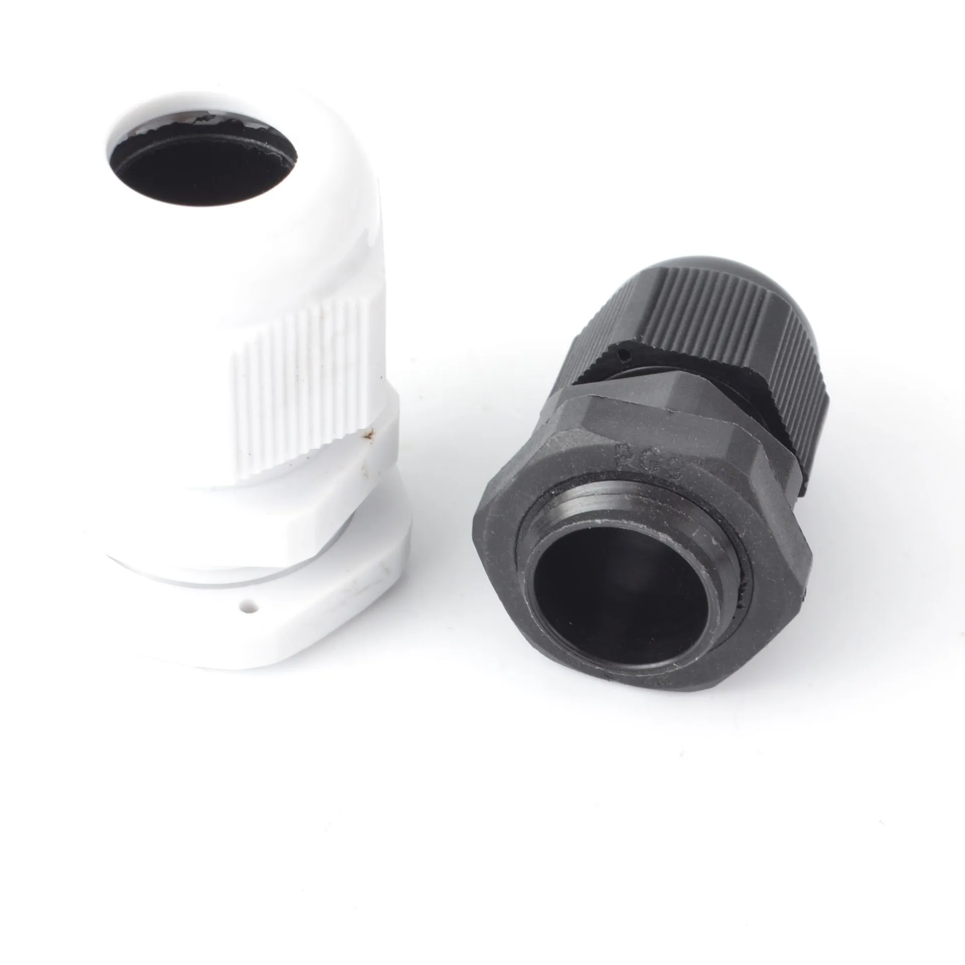 1pc IP68 PG7 for 3-6.5mm PG9 PG11 PG13.5 PG16 PG19 PG21 PG25 PG29 Wire Black Waterproof Nylon Plastic White Cable Gland