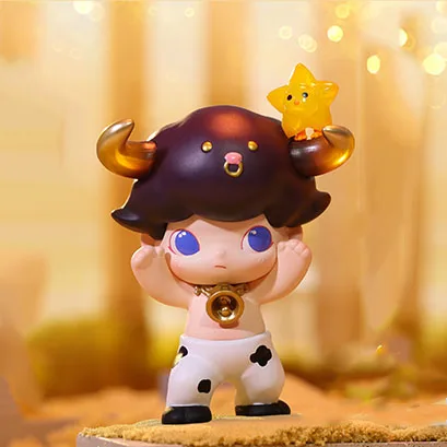thumbnail image 1 of POP MART-caja misteriosa de la serie del zodiaco Dimoo, figura de acción, regalo de cumpleaños, caja misteriosa, 1 unidad, 12 unidades, 1 of 5