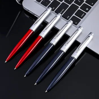 

luxury Creative rotating metal ballpoint pen for signing and writing office stationery