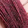 Natural Stone Fine Garnet Beads Faceted Round Scattered Beads 2 3 4 5mm DIY For Bracelet Necklace Jewelry Making Gift ► Photo 2/6