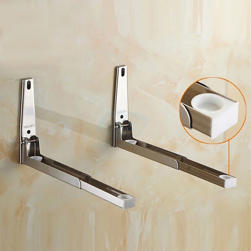 Складной держатель для микроволновой печи с возможностью повторного отслеживания кронштейн для микроволновой печи 1 пара настенный стеллаж для полки S7#5