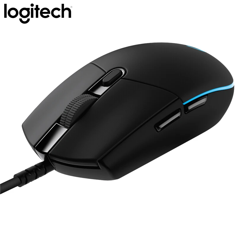 Профессиональная Проводная компьютерная мышь logitech GPro Gaming RGB, 16000 dpi HERO, опционально для геймеров в виде электронных спортивных игр