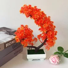 Artificial Fake Flower Potted Plant Bonsai Party Garden Home Decoration Supply