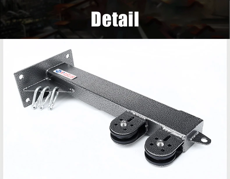 New Fitness DIY Pulley Cable Machine Attachment System Arm Biceps Triceps Hand Strength Trainning Home Gym Workout Equipmen Set