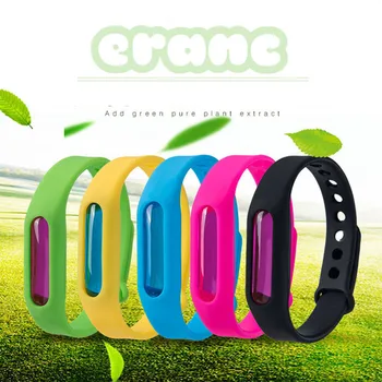 

1 PCS Safe Anti Mosquito Capsule Pest Insect Bugs Control Mosquito Repellent Wristband For Kids Mosquito Killer Eight Colors