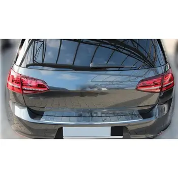 

Rear bumper protector for VW Golf 7 VII 3/5 Chrome steel doors
