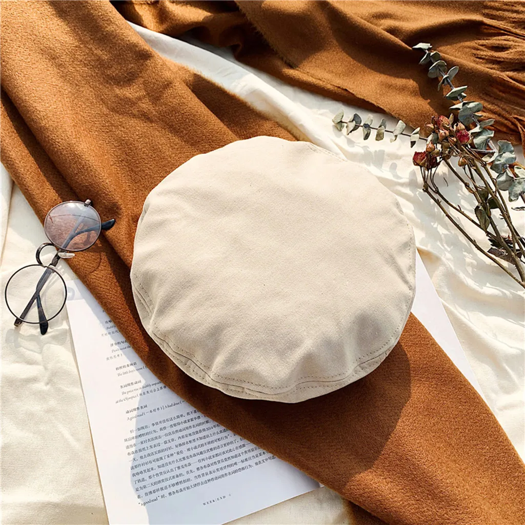 Береты, шапки, женские громоздкие, унисекс, головные уборы, Ретро стиль, теплая шапка, британский стиль художника, береты для девочек, винтажный капор, теплые шляпы для прогулок