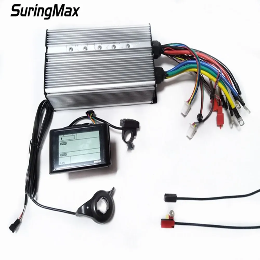 

Electric Bike Conversion 18 Mosfets 72v 60A Square Wave Controller System, With LCD Display For Electric Bike!