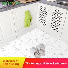 Белая мраморная плитка, наклейка на пол, ПВХ, водонепроницаемые самоклеющиеся обои, наклейка для ремонта пола, декор для ванной комнаты 30*30 см