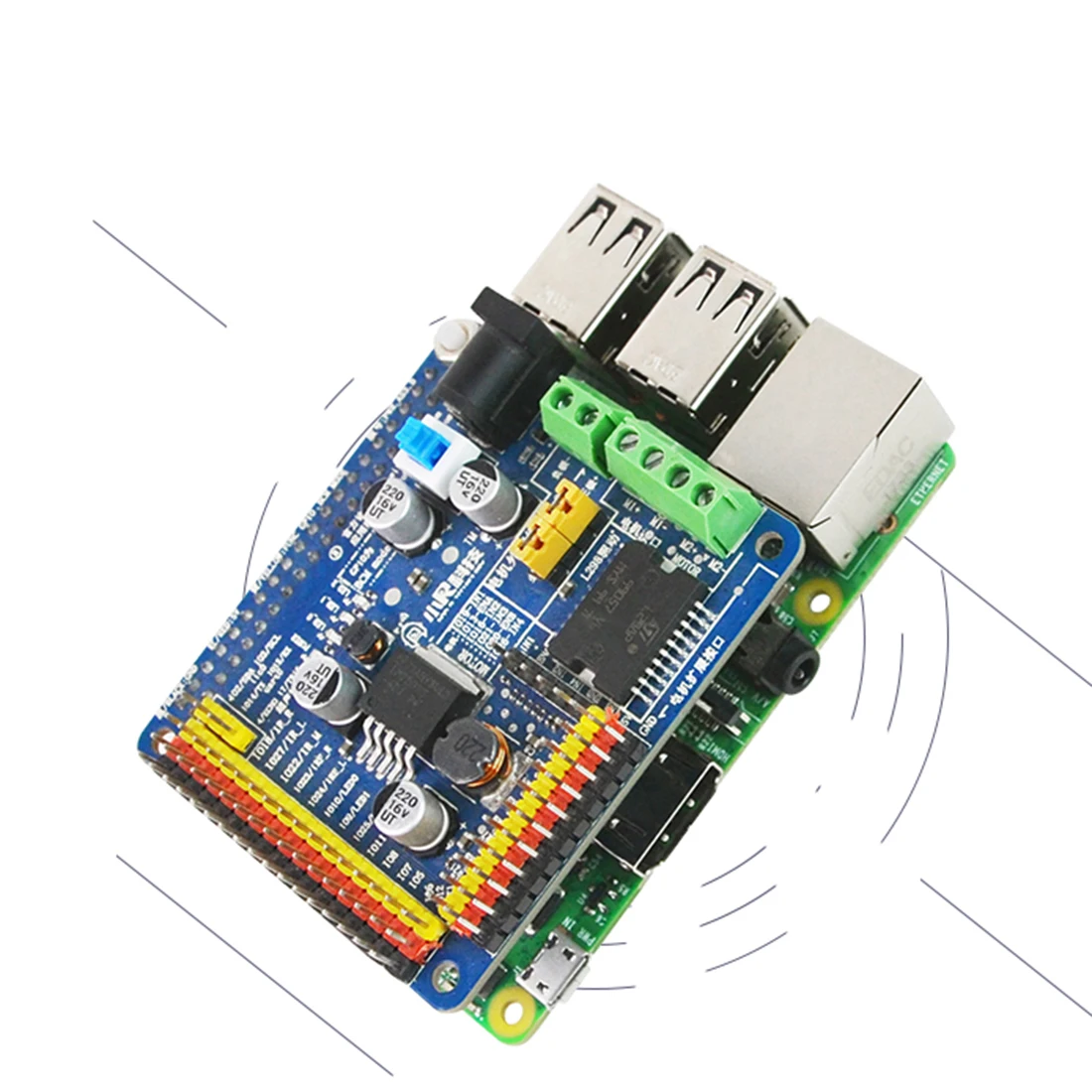 US $104.99 New Arrival 2GB RAM Raspberry PI Development Board With Expansion Board And 16GB Memory Card