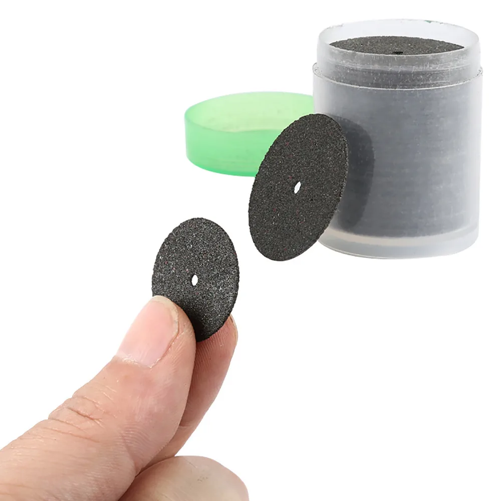 36 Discs Dremel Rotary Tool Cut Off Wheels Disc 24mm Reinforced with 1 Tube 0.6mm thick cut metal/plastic rotary tool cut wheels