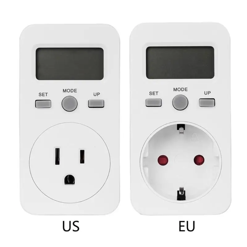 

Electricity Analyzer Monitor Power Meter Digital Voltage Watt Monitoring Socket Accumulated Power Range 0.00-9999.9KWH