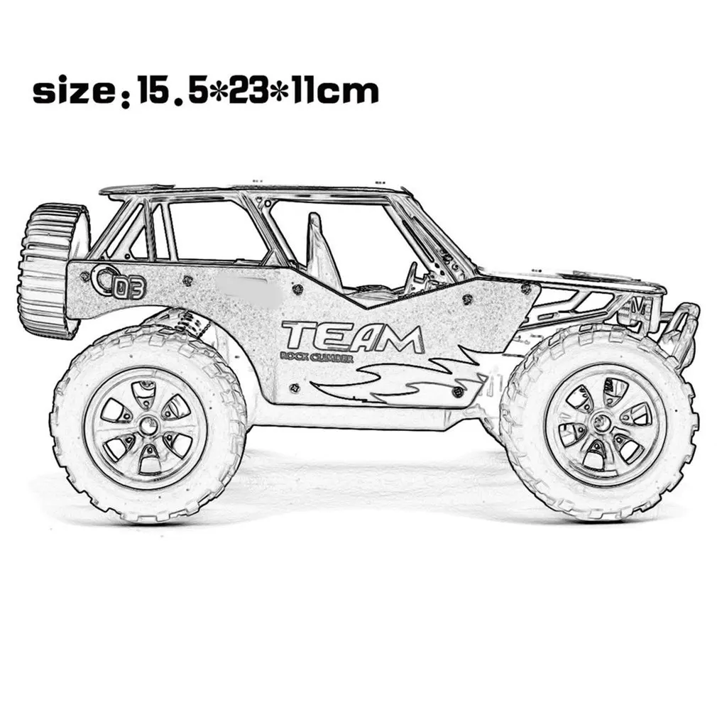 1:18 RC большой ножной автомобиль грузовик 2,4 г дистанционное управление внедорожный гусеничный автомобиль модель RTR игрушка для детей подарок 8288A