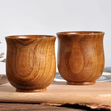 Японский стиль, натуральная деревянная чашка, деревянный бокал для вина, маленькая чайная чашка, чай, кофе, молоко вино, чашка, теплая вода, деревянная чашка