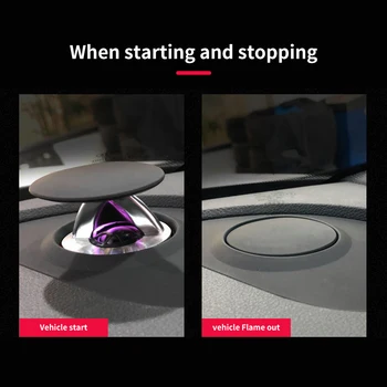 

Center dashboard automatic lifting speaker for Audi A7 S7 RS7 C8 series professional midrange tweeter lights high quality