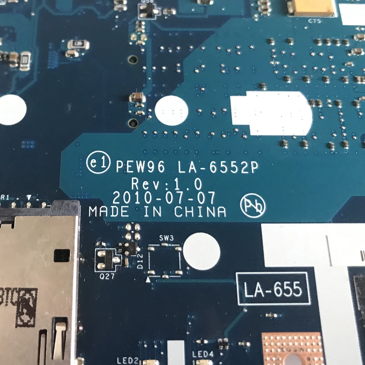 PEW96 LA-6552P NV50A подходит для acer 5552 5552G материнская плата для ноутбука MBR4602001 eMachines E442 E642 материнская плата полностью протестирована